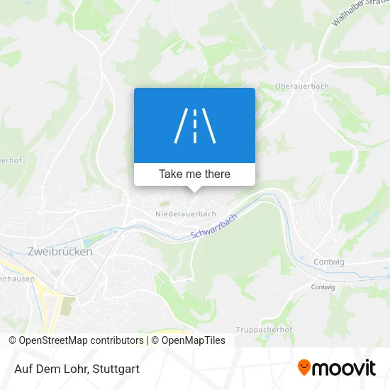 Карта Auf Dem Lohr