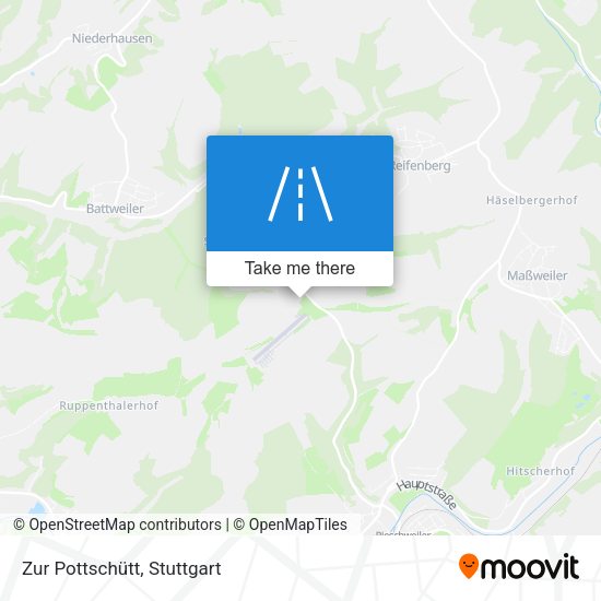 Карта Zur Pottschütt