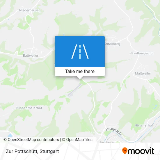 Карта Zur Pottschütt