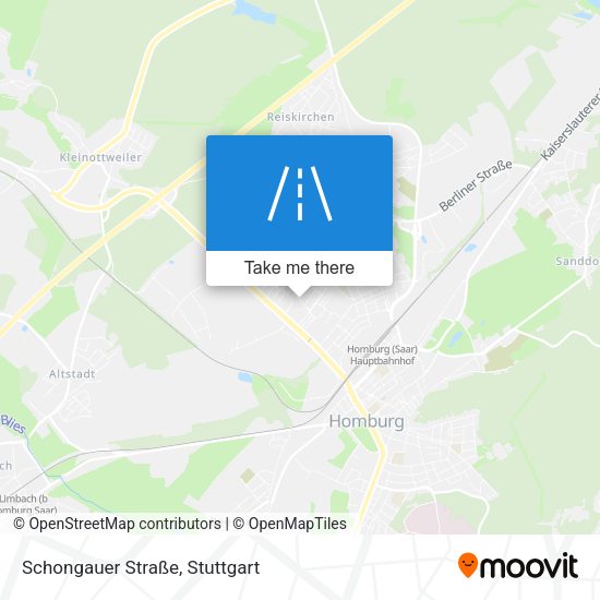 Schongauer Straße map