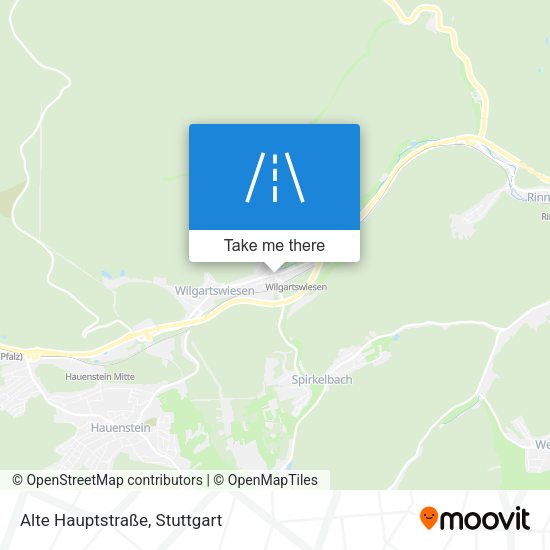 Alte Hauptstraße map
