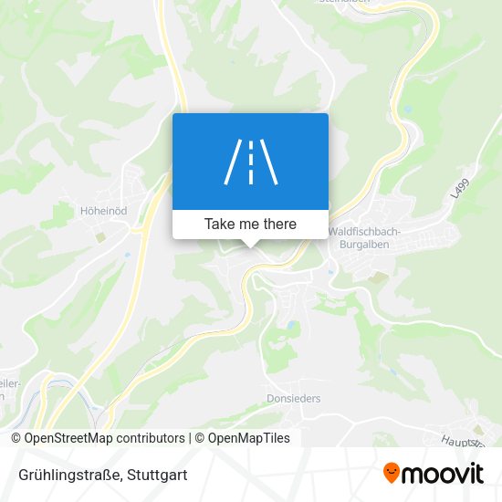 Grühlingstraße map