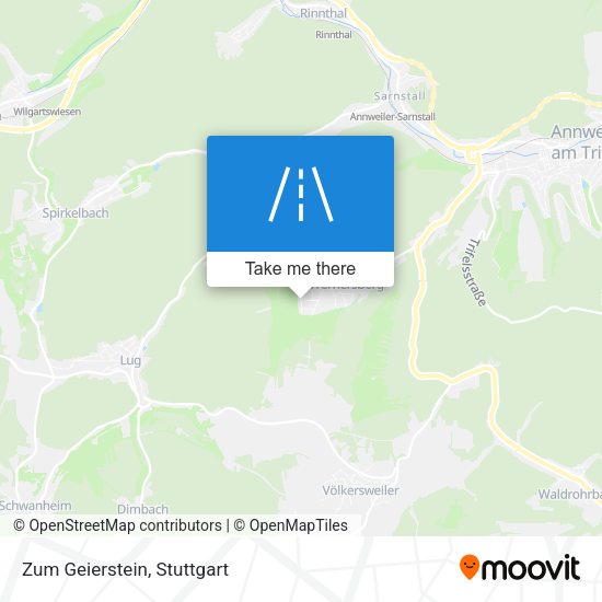 Карта Zum Geierstein