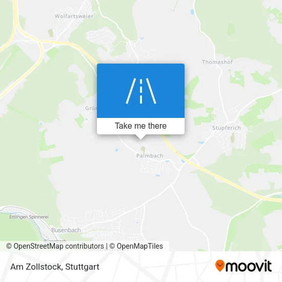 Карта Am Zollstock
