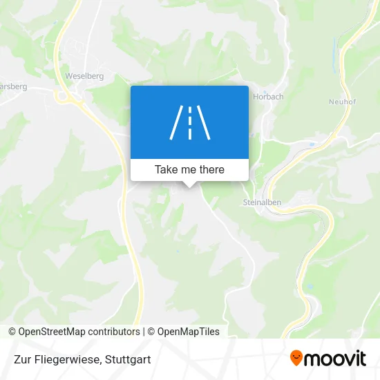 Карта Zur Fliegerwiese