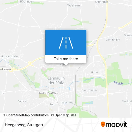 Карта Heegerweg