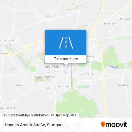 Hannah-Arendt-Straße map