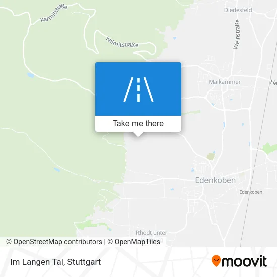 Карта Im Langen Tal