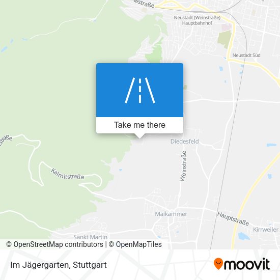 Im Jägergarten map
