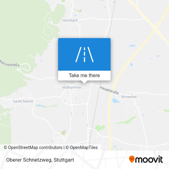 Карта Oberer Schnetzweg