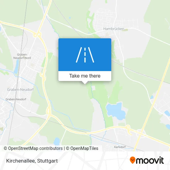 Карта Kirchenallee