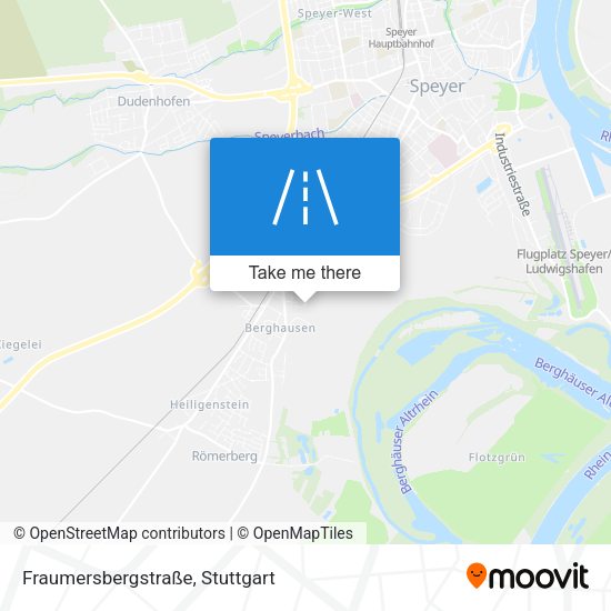 Fraumersbergstraße map