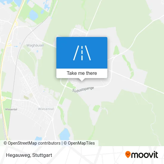 Карта Hegauweg