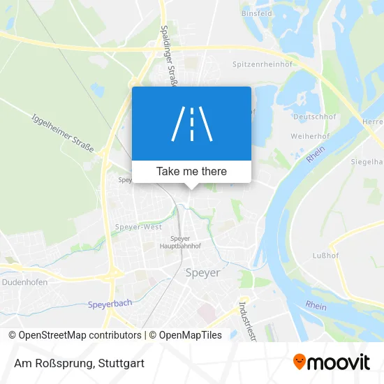 Карта Am Roßsprung