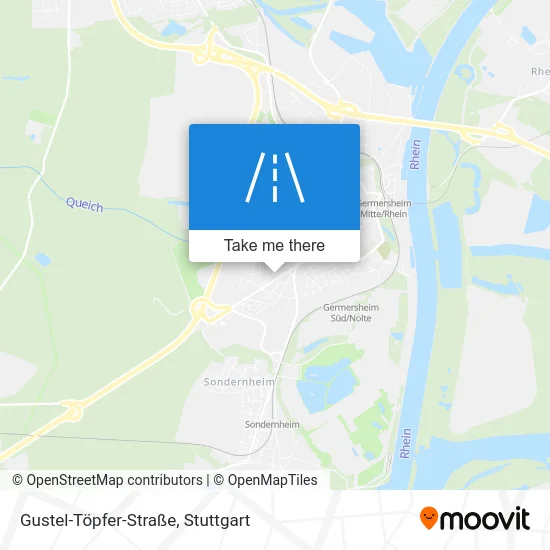 Карта Gustel-Töpfer-Straße
