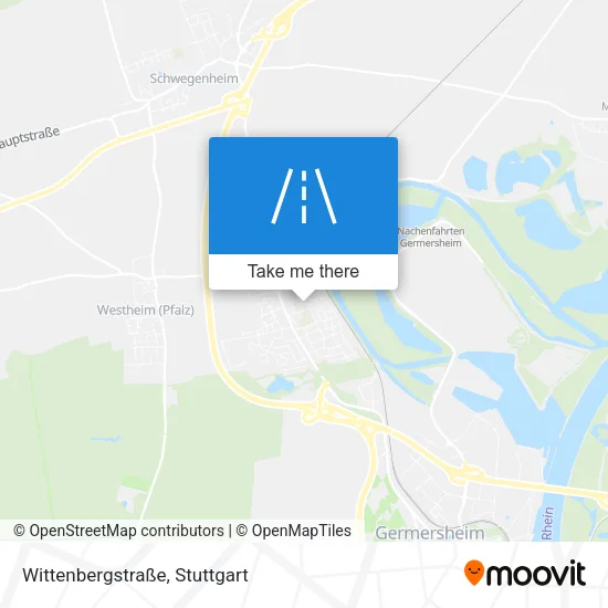 Карта Wittenbergstraße