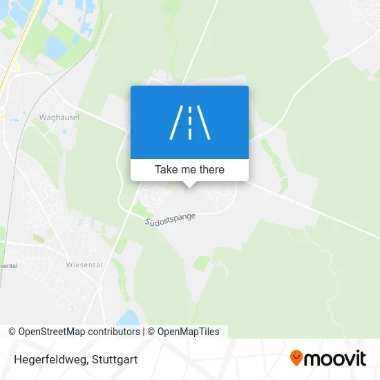 Карта Hegerfeldweg