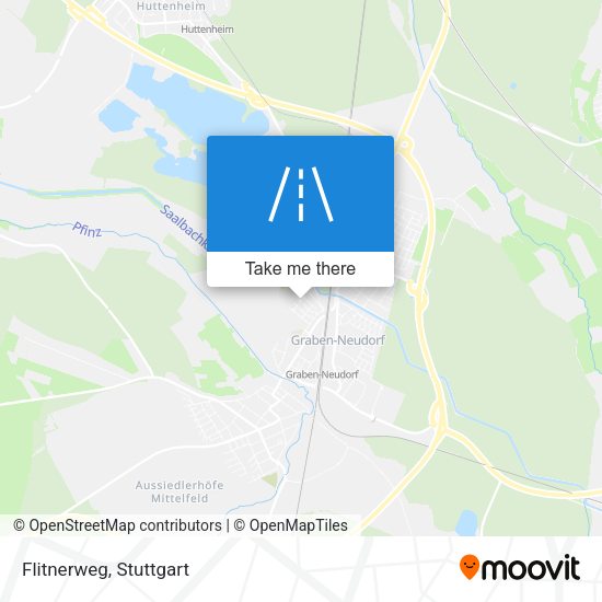 Карта Flitnerweg