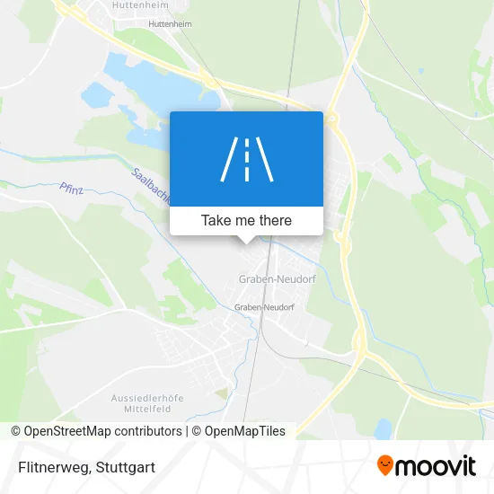Карта Flitnerweg