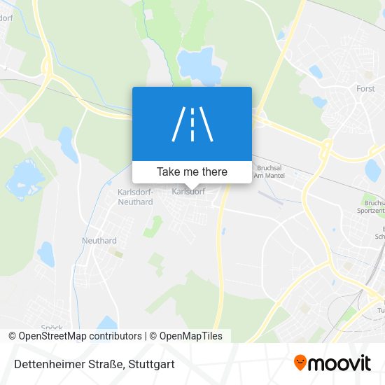 Dettenheimer Straße map