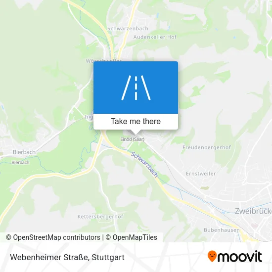 Карта Webenheimer Straße