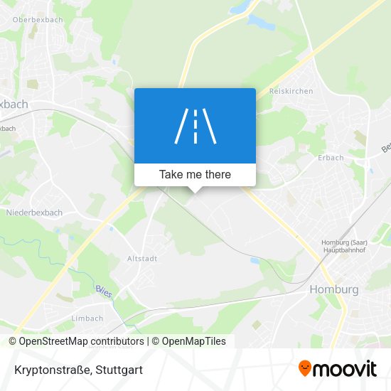 Карта Kryptonstraße
