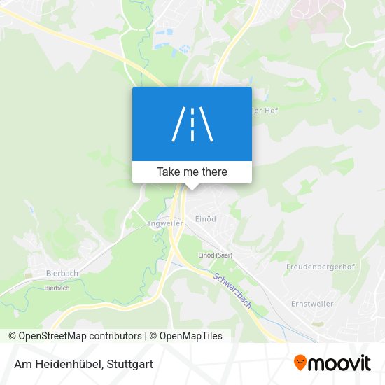 Am Heidenhübel map