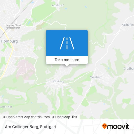 Карта Am Collinger Berg