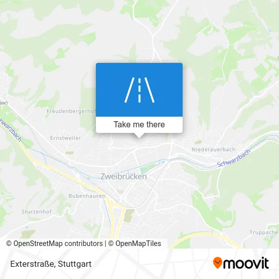 Карта Exterstraße