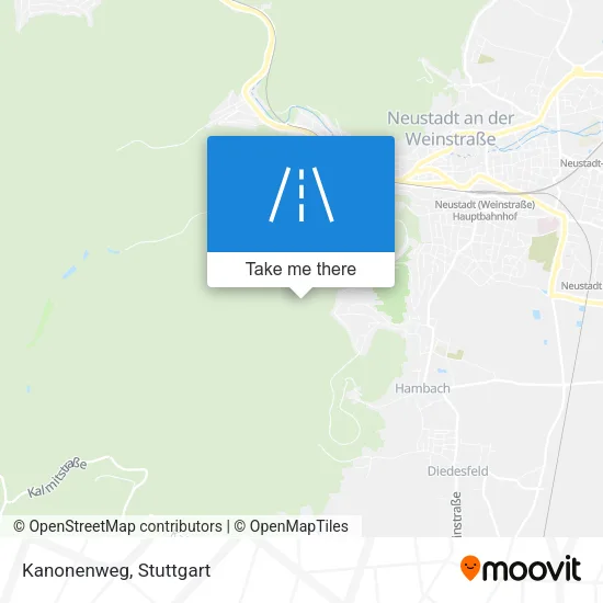 Карта Kanonenweg