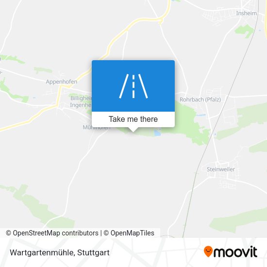 Wartgartenmühle map