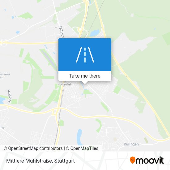 Mittlere Mühlstraße map