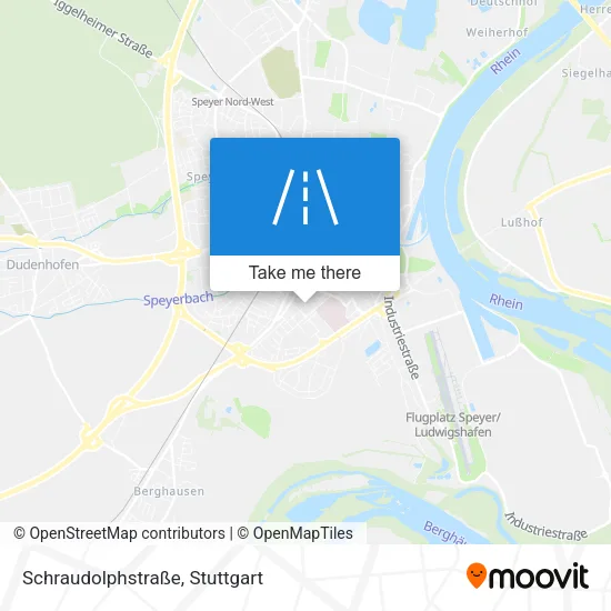Карта Schraudolphstraße