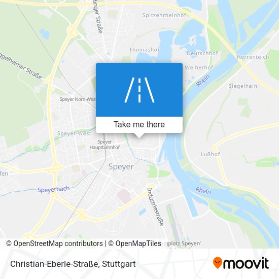 Christian-Eberle-Straße map