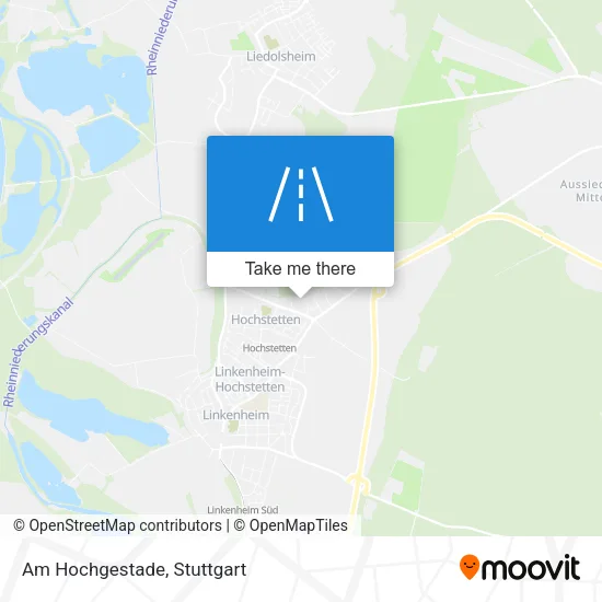 Карта Am Hochgestade
