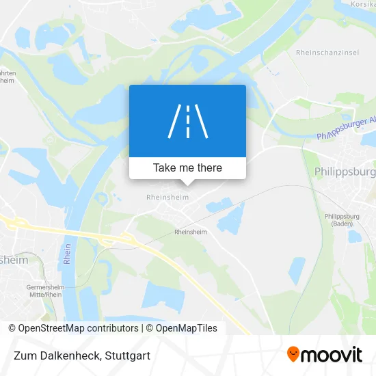 Карта Zum Dalkenheck