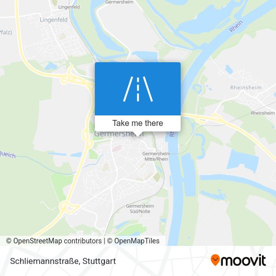 Schliemannstraße map