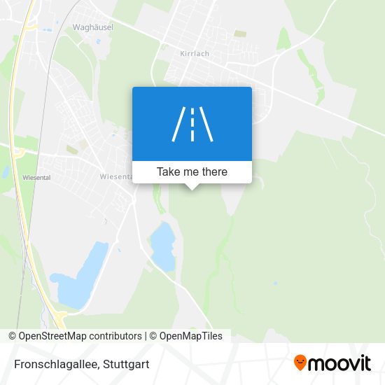 Карта Fronschlagallee