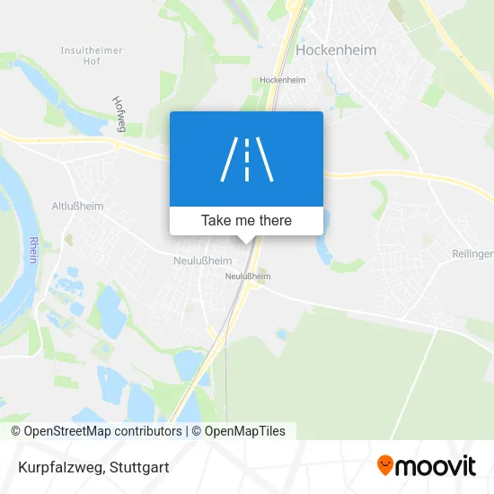 Kurpfalzweg map