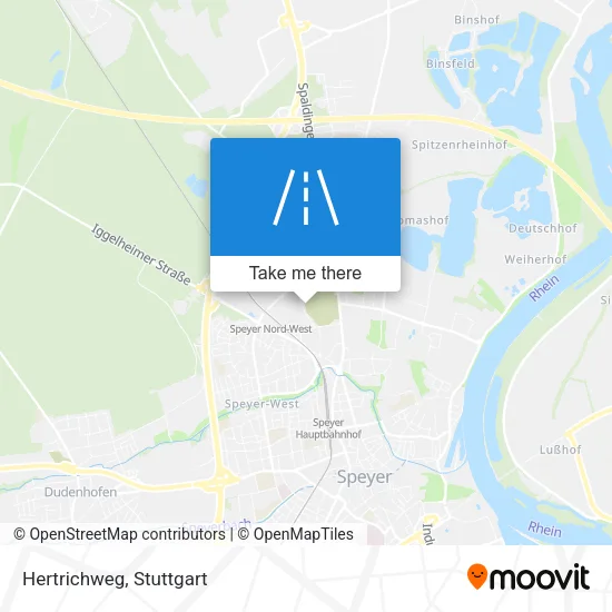 Карта Hertrichweg
