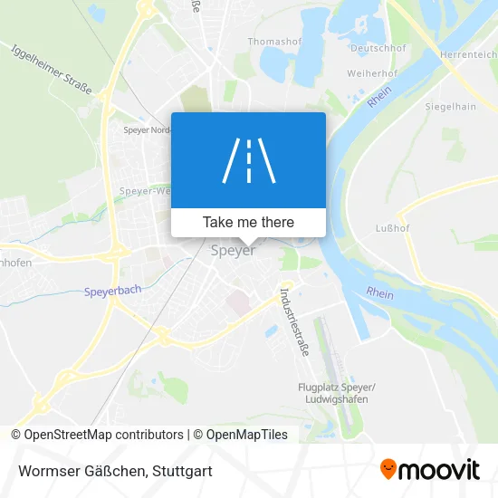 Карта Wormser Gäßchen