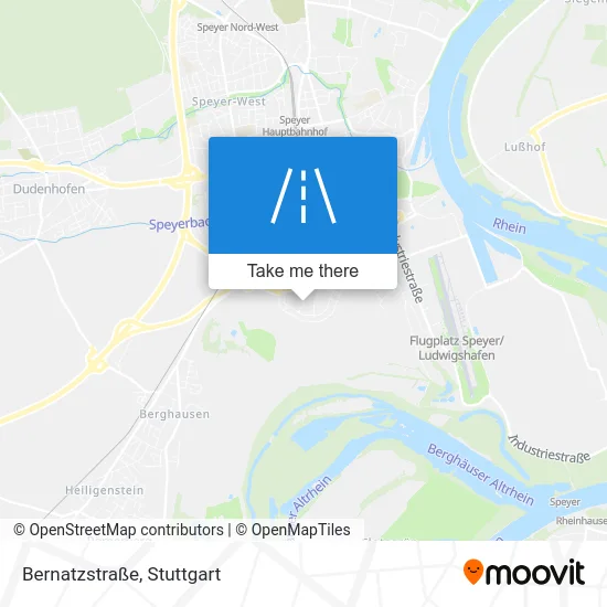 Карта Bernatzstraße