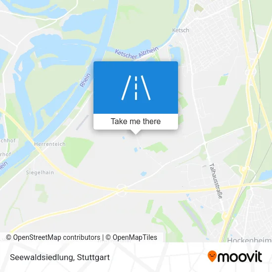 Карта Seewaldsiedlung