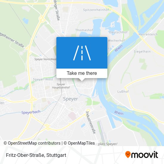Fritz-Ober-Straße map