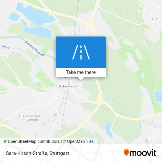 Sara-Kirsch-Straße map