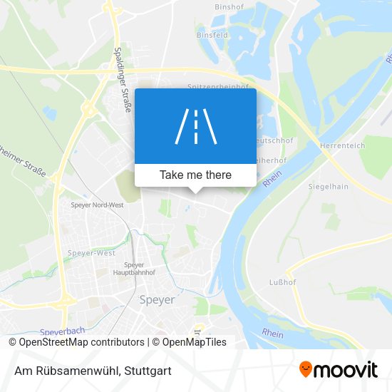 Am Rübsamenwühl map