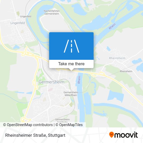Rheinsheimer Straße map