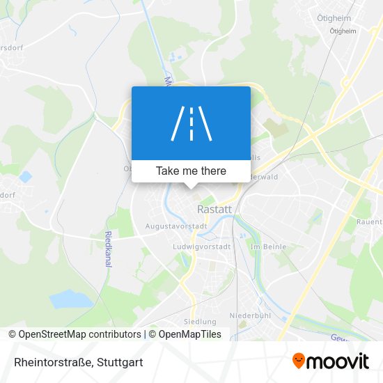 Rheintorstraße map