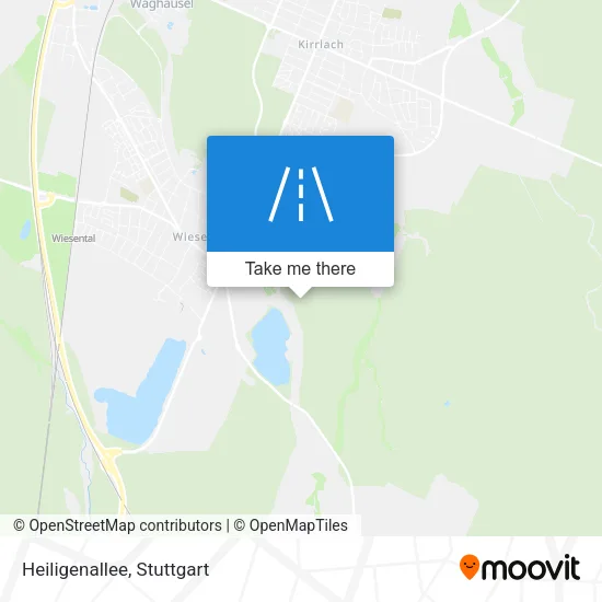 Карта Heiligenallee