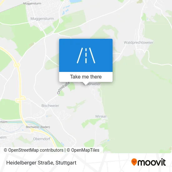 Карта Heidelberger Straße